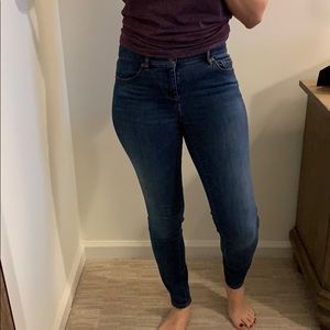 Dark Wash Legging Jean by LOFT